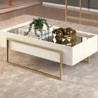 Mesa De Centro Para Sala Com Espelho 21184 Dj Moveis