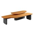 Mesa De Centro Para Sala De Estar 100% Mdf Brisa Cinamomo/lac