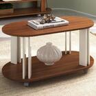 Mesa De Centro Para Sala De Estar 59 Cm Arly