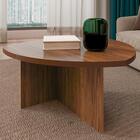 Mesa De Centro Para Sala De Estar 76 Cm Arly