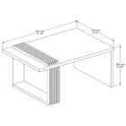 Mesa De Centro Para Sala De Estar 8020 Nature/pérola