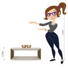 Mesa De Centro Para Sala De Estar Espelhada 90cm Luxe L06 Ave