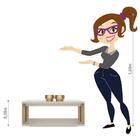 Mesa De Centro Para Sala De Estar Espelhada 90cm Luxe L06 Car