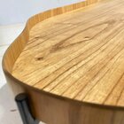 Mesa De Centro Para Sala De Estar Formato Orgânico Lotus Cina