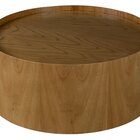 Mesa De Centro Para Sala De Estar Redonda Atenas  Cinamomo