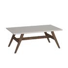 Mesa De Centro Para Sala Fosco Com Pés Apaluza Design Rústico