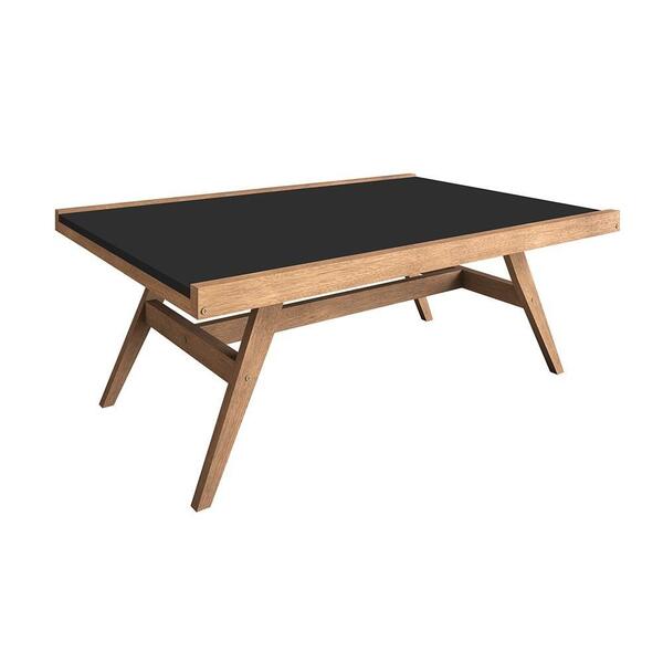 Mesa De Centro Para Sala Fosco Com Pés Elegance Design Rústico