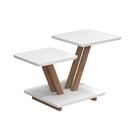 Mesa De Centro Para Sala Fosco Com Pés Laguna Design Rústico