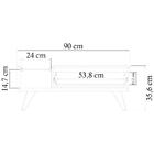 Mesa De Centro Para Sala Noronha Clb
