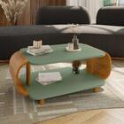 Mesa De Centro Penha Pistache Naturalle