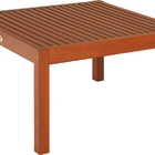 Mesa De Centro Pequena De Madeira Jatoba Natural  Fitt Tramon