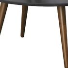 Mesa De Centro Pés Palito Grace Preto - Edn Móveis
