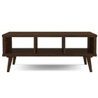 Mesa De Centro Pés Palito Osasco Imbuia - Politorno