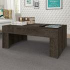 Mesa De Centro Prada Retangular Baixa 91 Cm Sala De Estar Mar