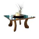 Mesa De Centro Quadrada Noronha Canela Madeirada