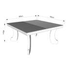 Mesa De Centro Quadrada Noronha Canela Madeirada