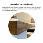 Mesa De Centro Quadrada Saara Pinho E Off White