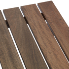 Mesa de Centro Quadrado Aurora 30x65x100cm Marrom Naterial