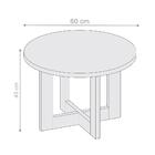 Mesa De Centro Ravena Pérola Nature