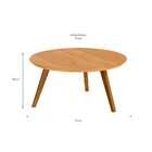 Mesa De Centro Redonda Classic Nature