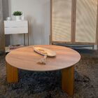 Mesa De Centro Redonda Complementos Hanover 80 Cm