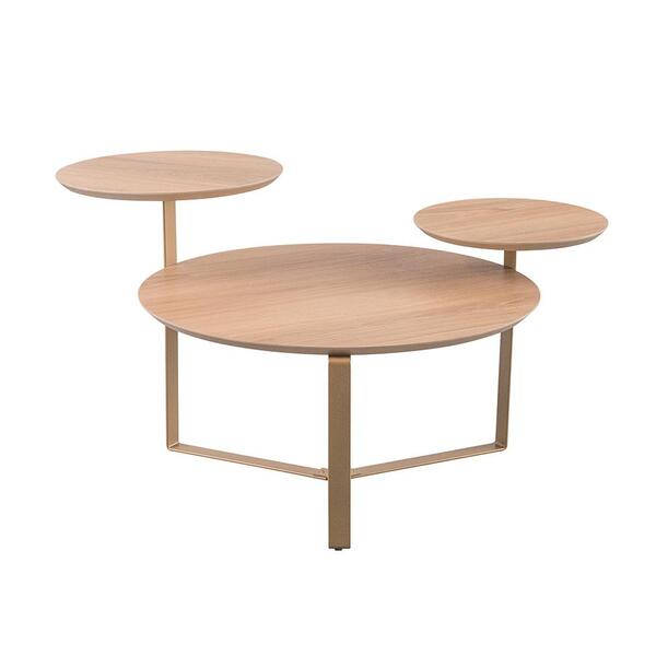 Mesa De Centro Redonda Complementos Hanover 83 Cm