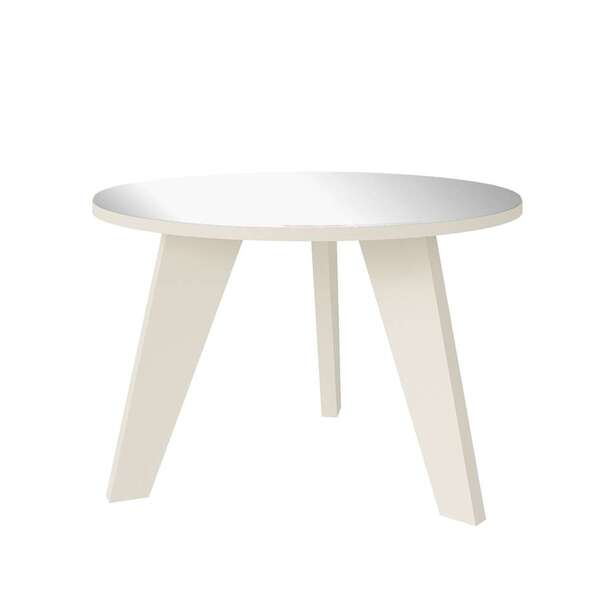 Mesa De Centro Redonda Espanha Off White