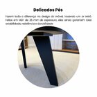 Mesa De Centro Redonda Espanha Preta