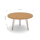 Mesa De Centro Redonda Evolution Novare