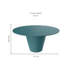 Mesa De Centro Redonda Fluo Lazuli