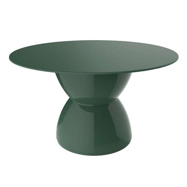 Mesa De Centro Redonda Hydro Verde Alecrim