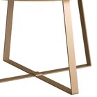 Mesa De Centro Redonda Industrial Complementos Hanover/dourado