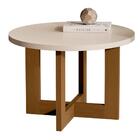 Mesa De Centro Redonda Pérola Nature 8001 Jb Bechara