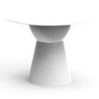 Mesa De Centro Redonda Sili Branca