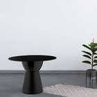 Mesa De Centro Redonda Sili Preta