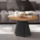 Mesa De Centro Redonda Tb605 Freijó Preto Fosco Dalla Costa