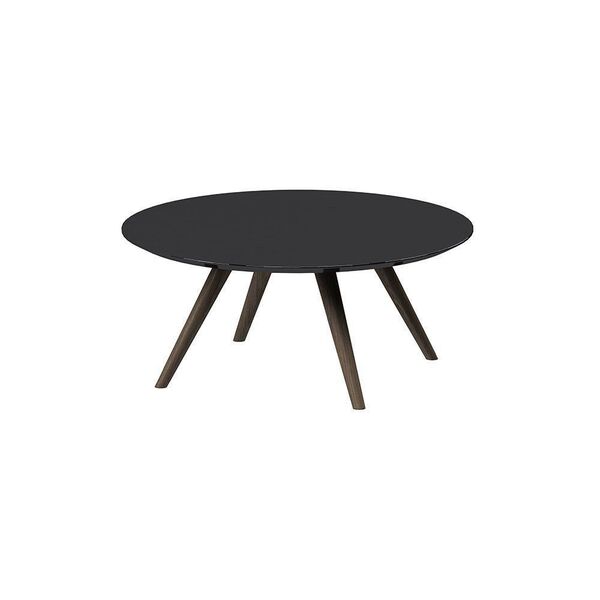 Mesa De Centro Redondo Preto L24 - Pinoquio