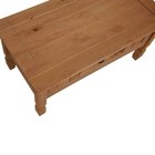 Mesa De Centro Retangular 1 Gaveta Madeira Corona  Cerâ Clara