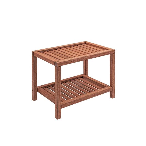 Mesa De Centro Retangular Em Madeira Veneziana - Jatobá