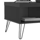 Mesa De Centro Retangular Liberty Preta