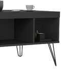 Mesa De Centro Retangular Liberty Preta