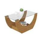 Mesa De Centro Retangular Onda Freijó