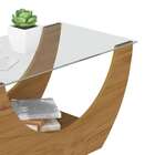 Mesa De Centro Retangular Onda Freijó