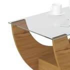 Mesa De Centro Retangular Onda Freijó