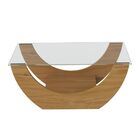 Mesa De Centro Retangular Onda Freijó