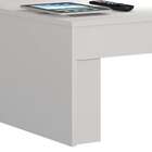 Mesa De Centro Retangular Prada Branca