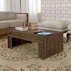 Mesa De Centro Retangular Prada Mocaccino