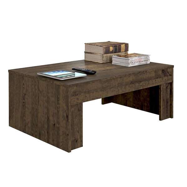 Mesa De Centro Retangular Prada Mocaccino