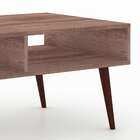 Mesa De Centro Retangular Retrô Rústico