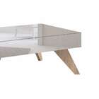 Mesa De Centro Retangular Thane Carvalho 90 Cm